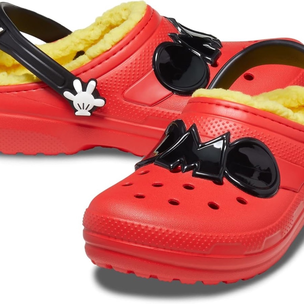 Mickey crocs size 3